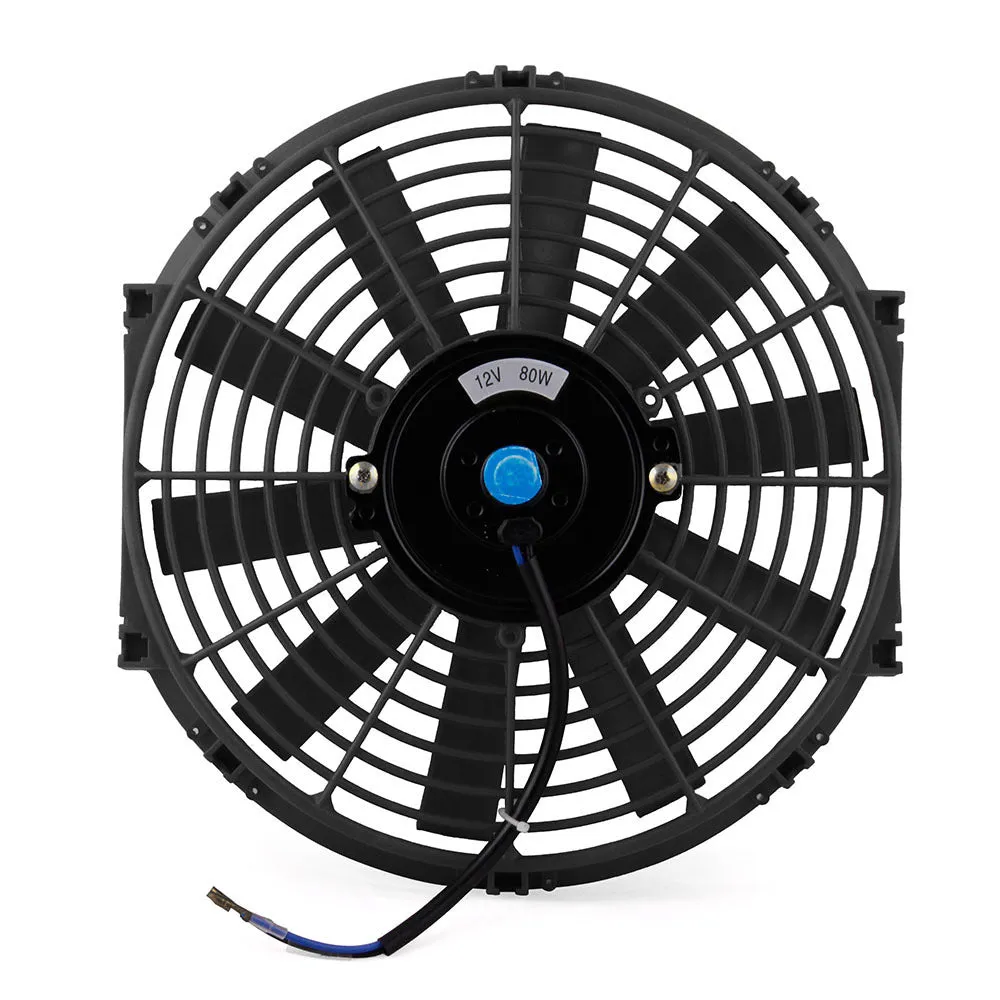 12" 12V Universal Car High Power Pull Racing Electric Radiator