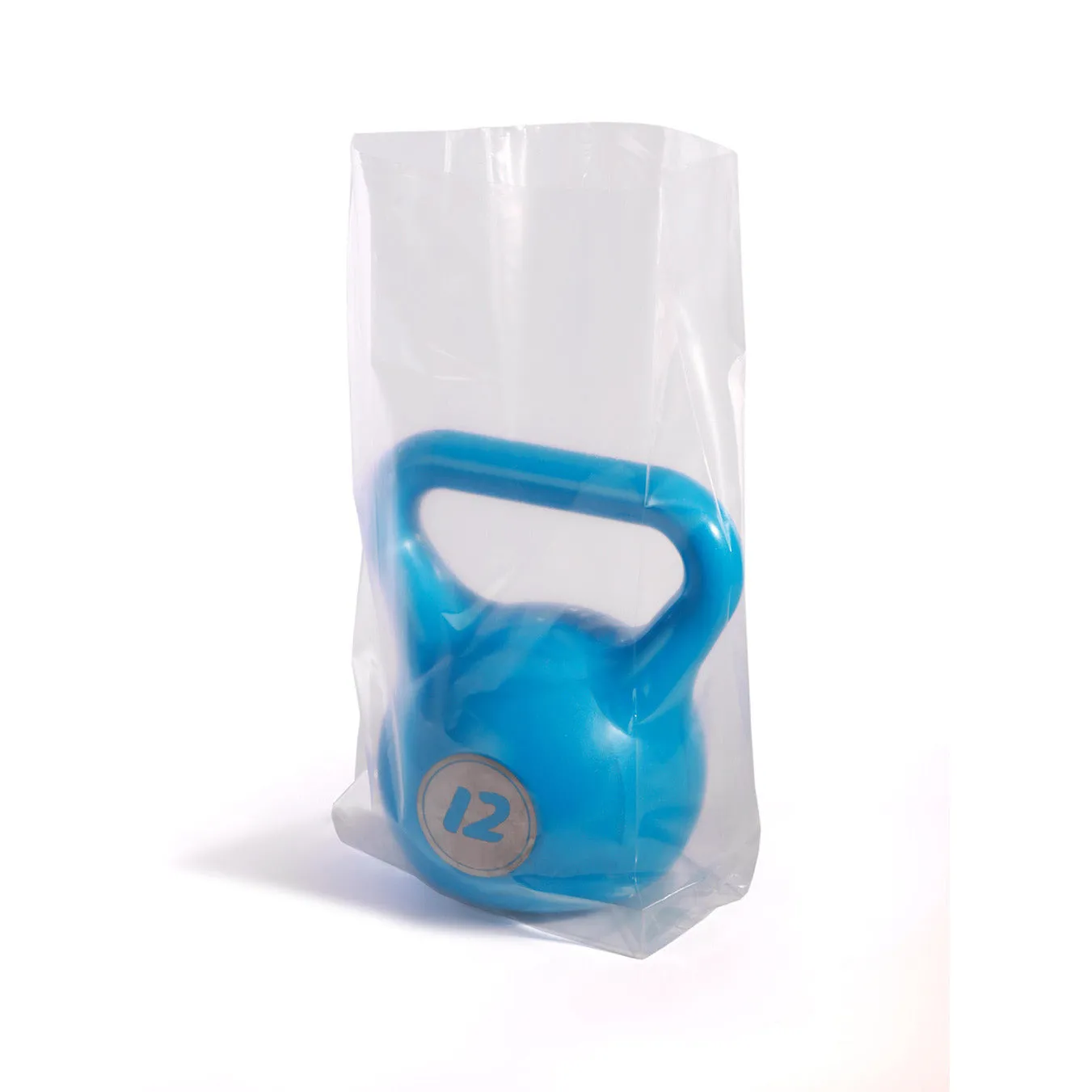 58" x 46" x 96" x 4 mil Clear Eco-Manufactured Plastic Side-Gusseted Bags (Roll of 25)