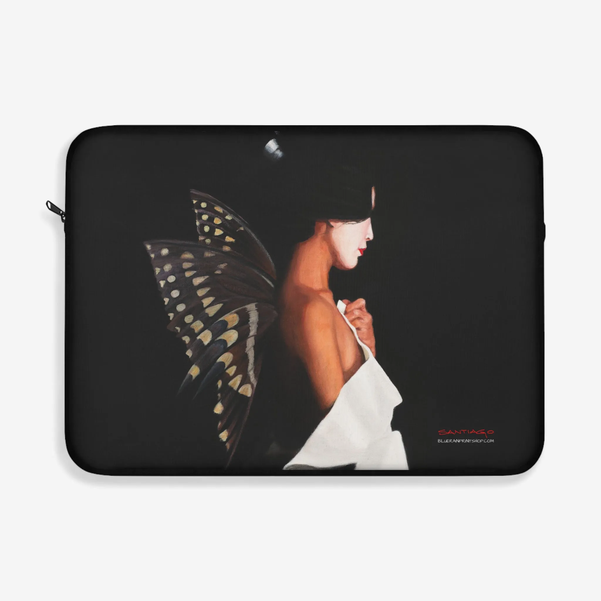 Butterfly Woman Laptop Sleeve