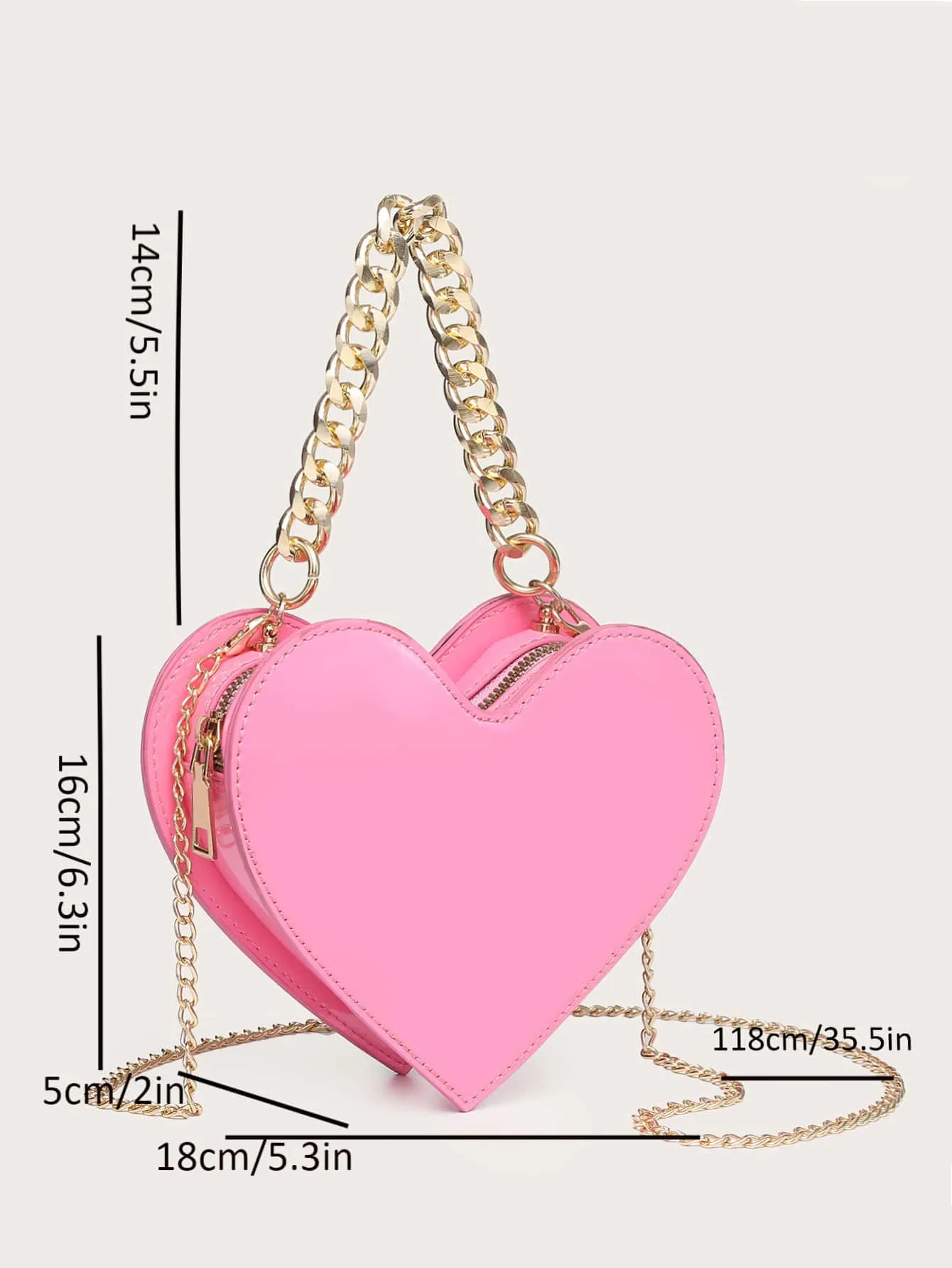 CANDY HEART Cross Body  SHAPE BAG