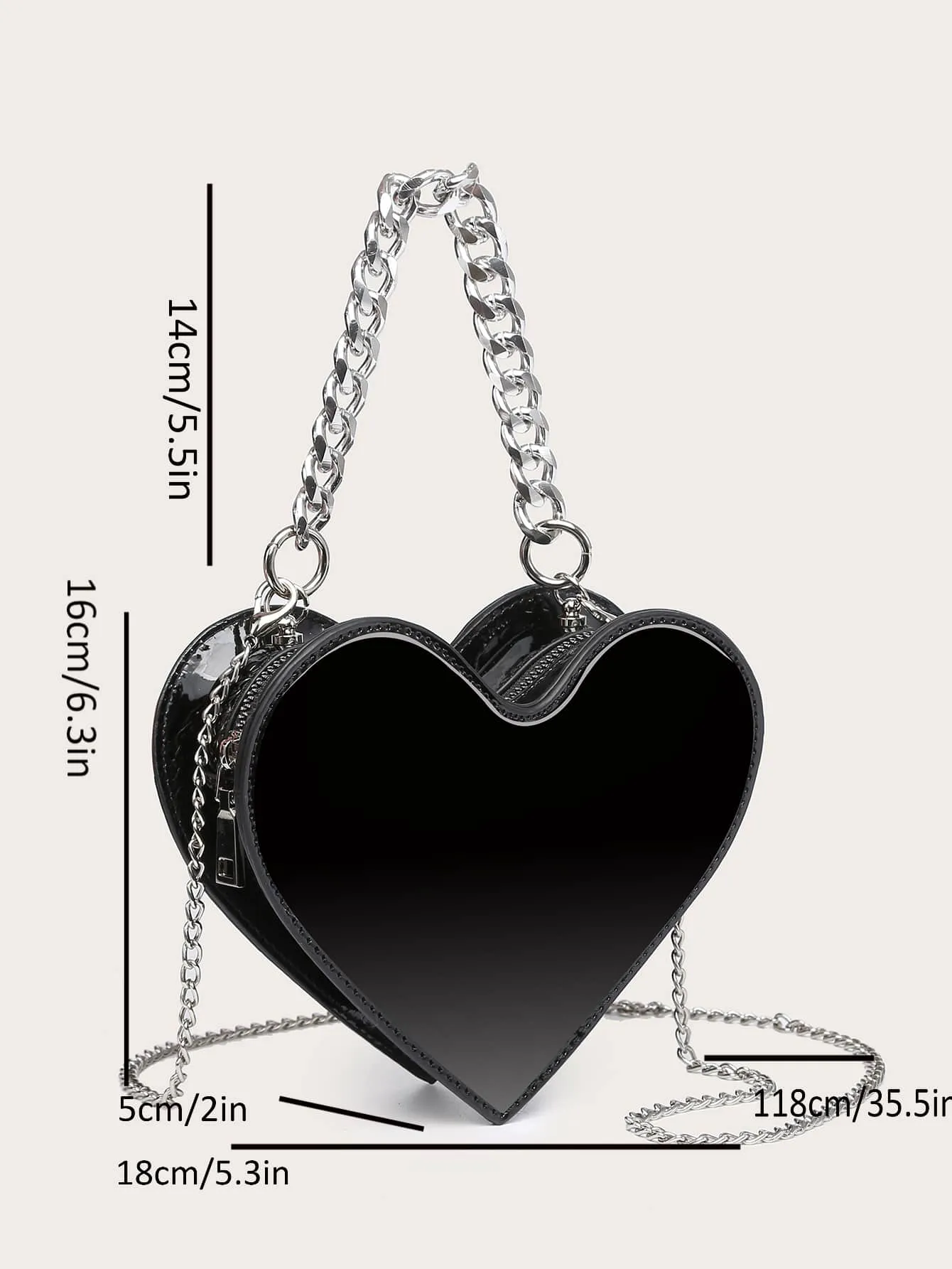 CANDY HEART Cross Body  SHAPE BAG