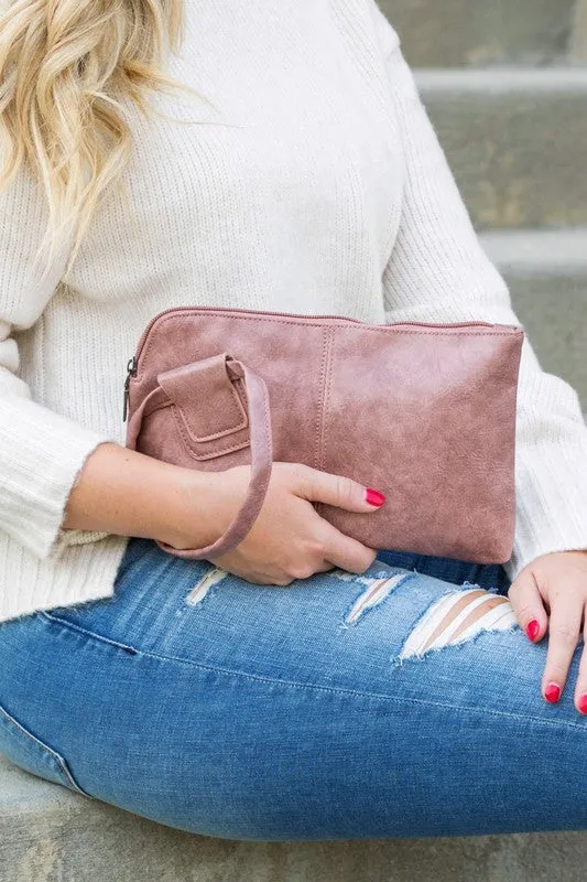 Classic Design Wristlet Mini Clutch