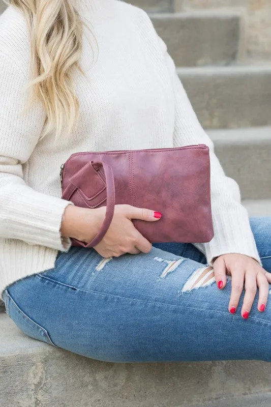 Classic Design Wristlet Mini Clutch