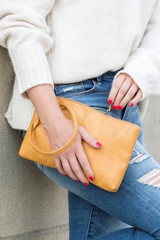 Classic Design Wristlet Mini Clutch