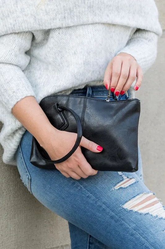 Classic Design Wristlet Mini Clutch