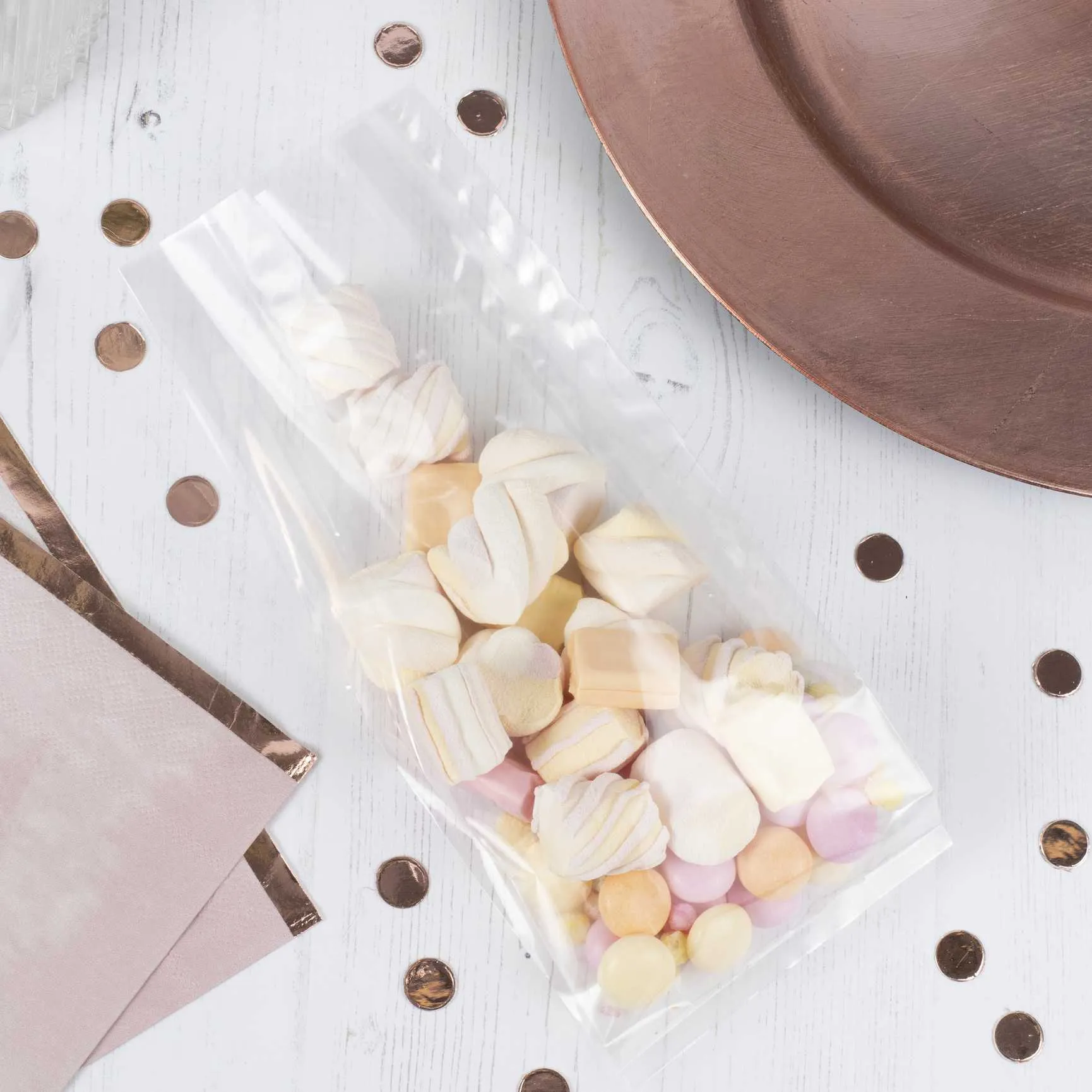 Clear Party Bags 10 Pack