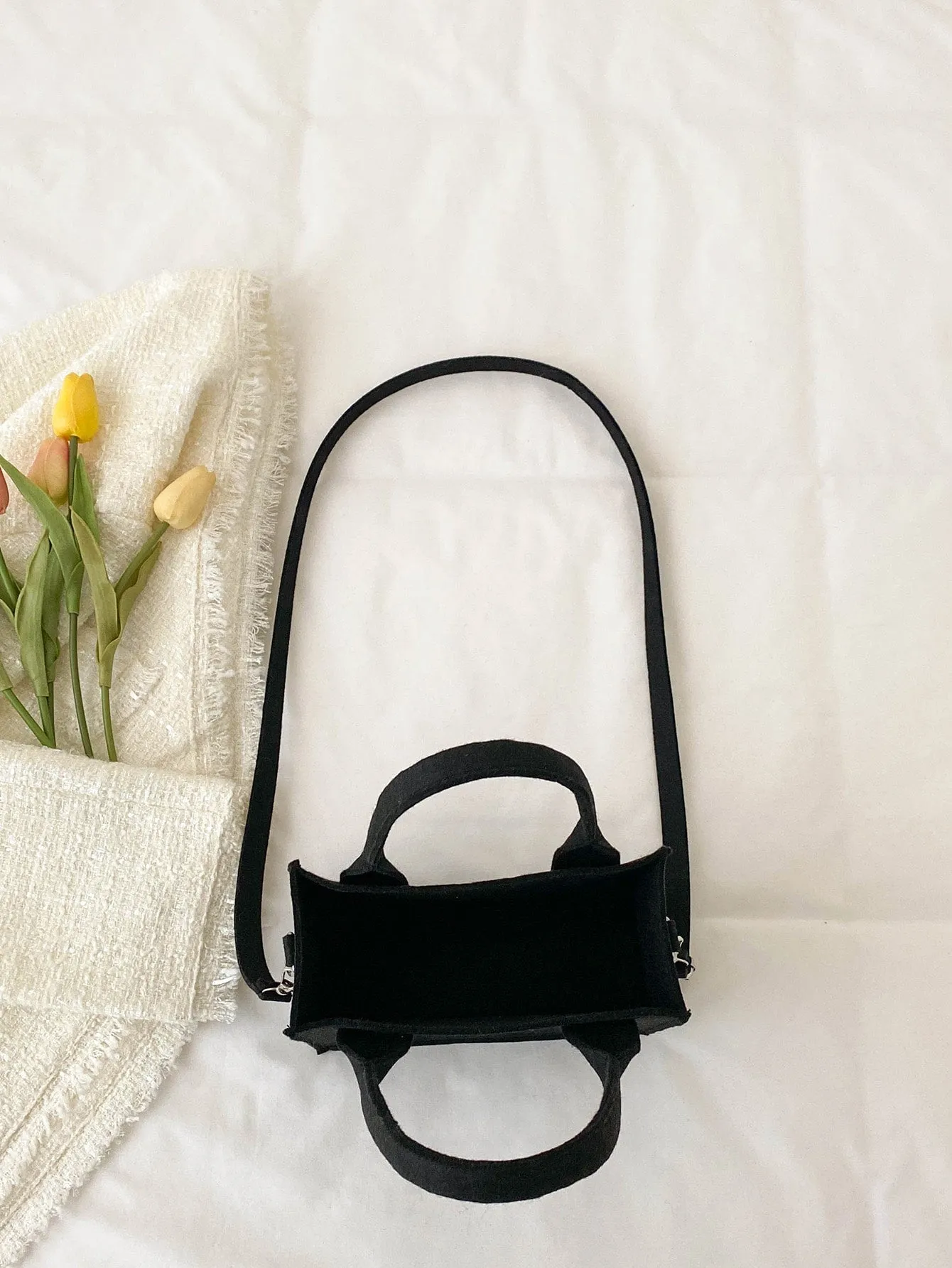 Double Handle Square Bag MINI BAG