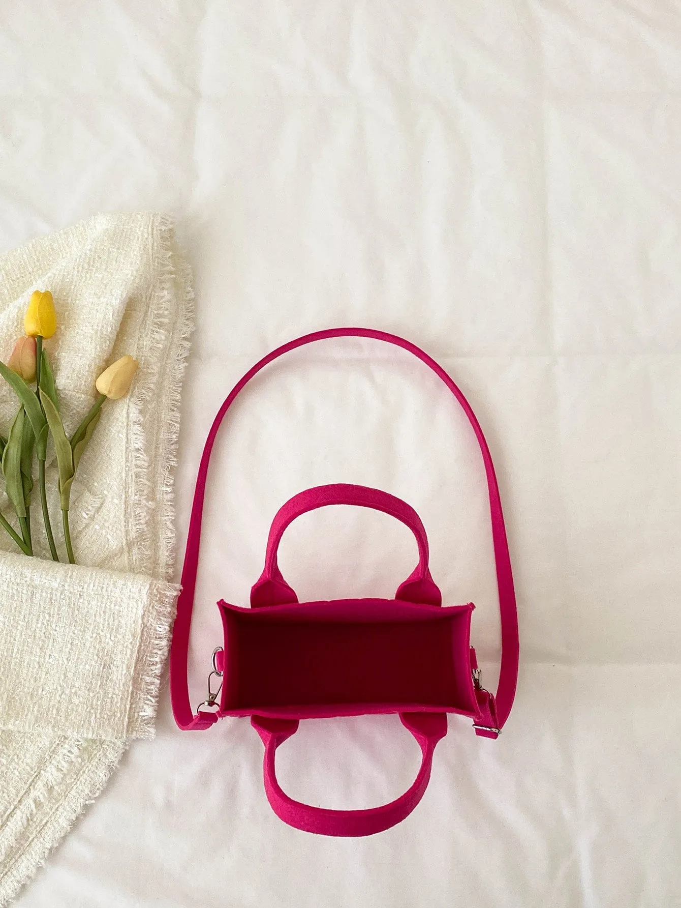 Double Handle Square Bag MINI BAG