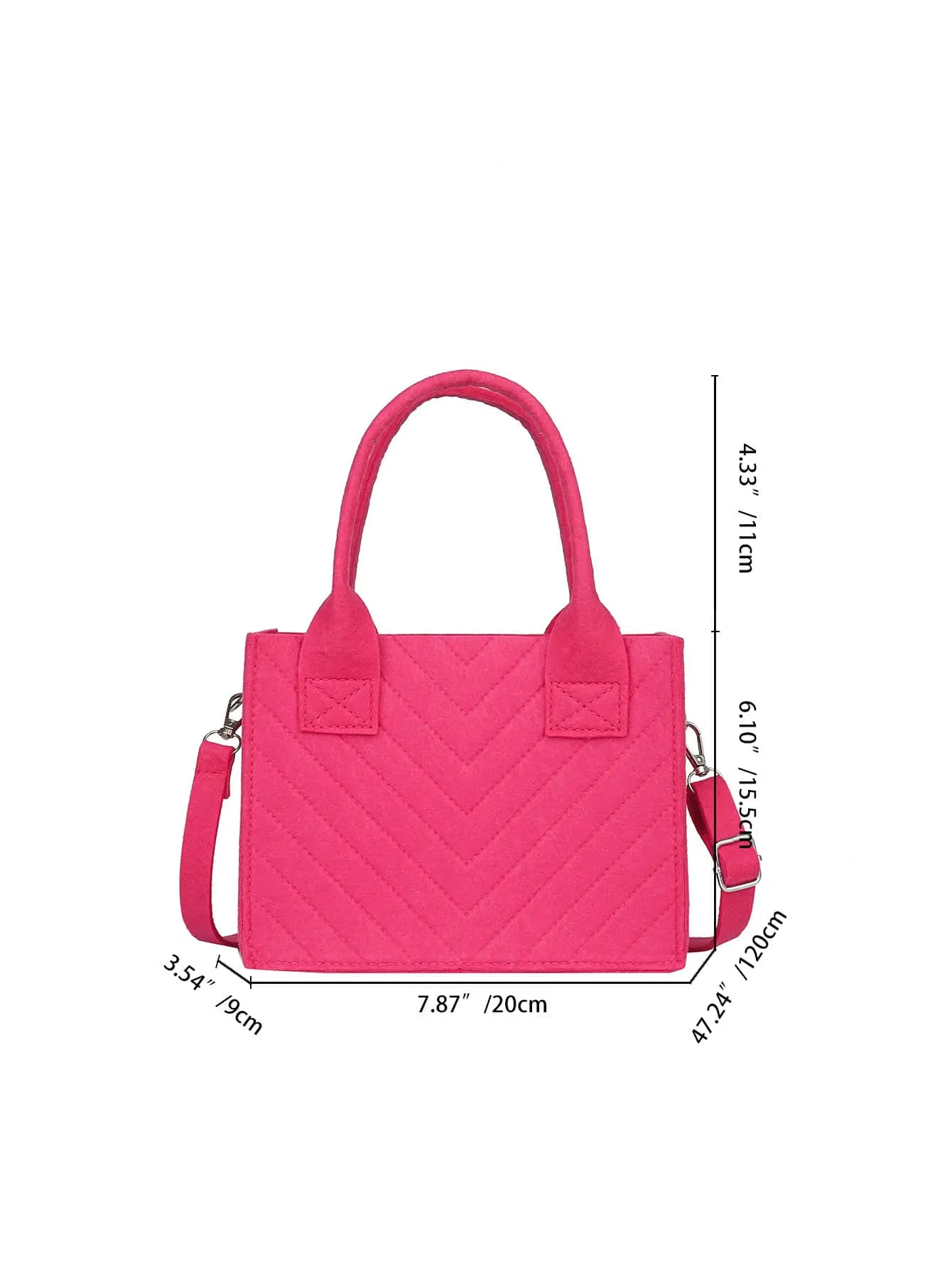 Double Handle Square Bag MINI BAG