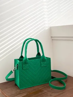 Double Handle Square Bag MINI BAG
