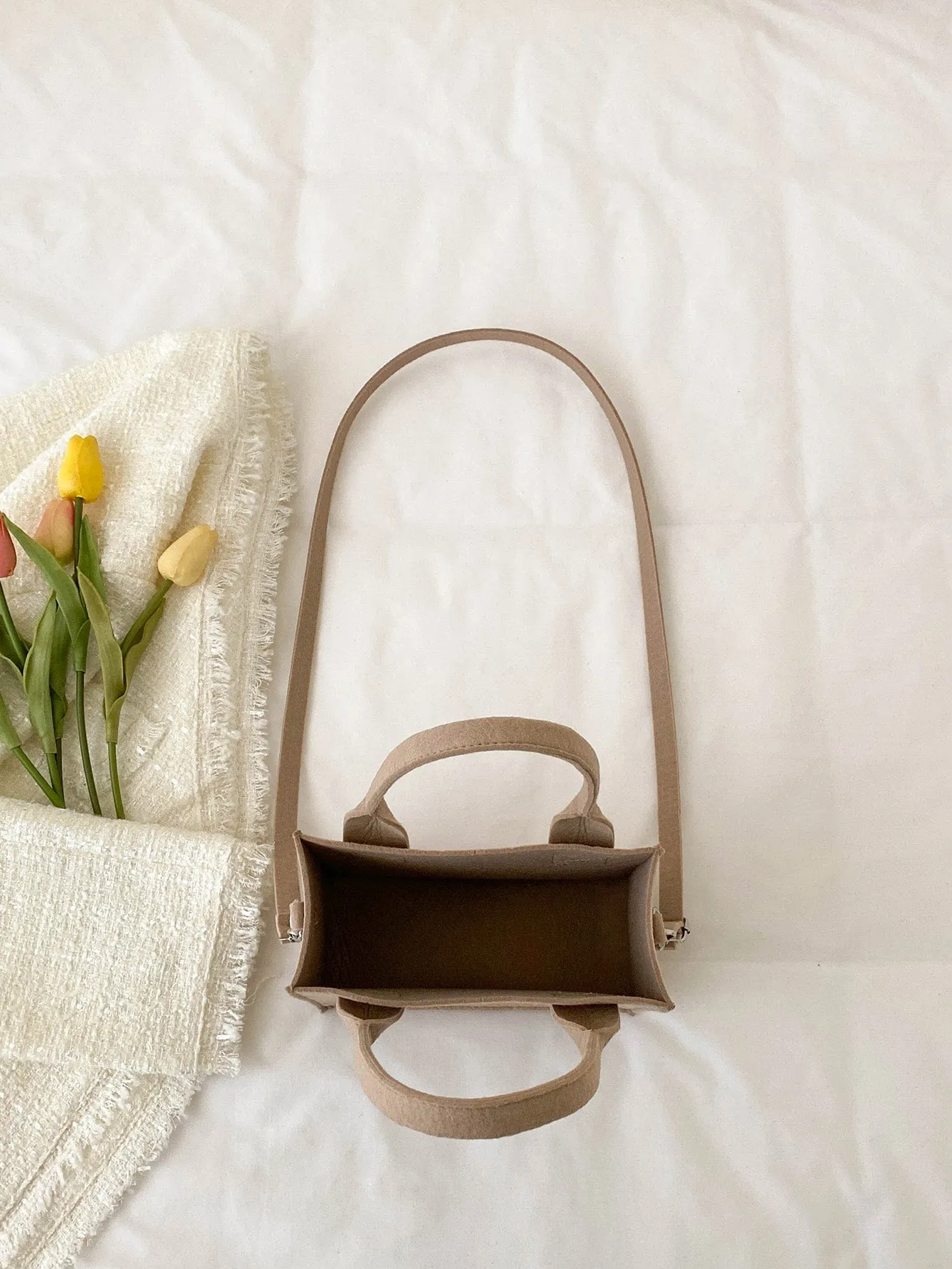 Double Handle Square Bag MINI BAG
