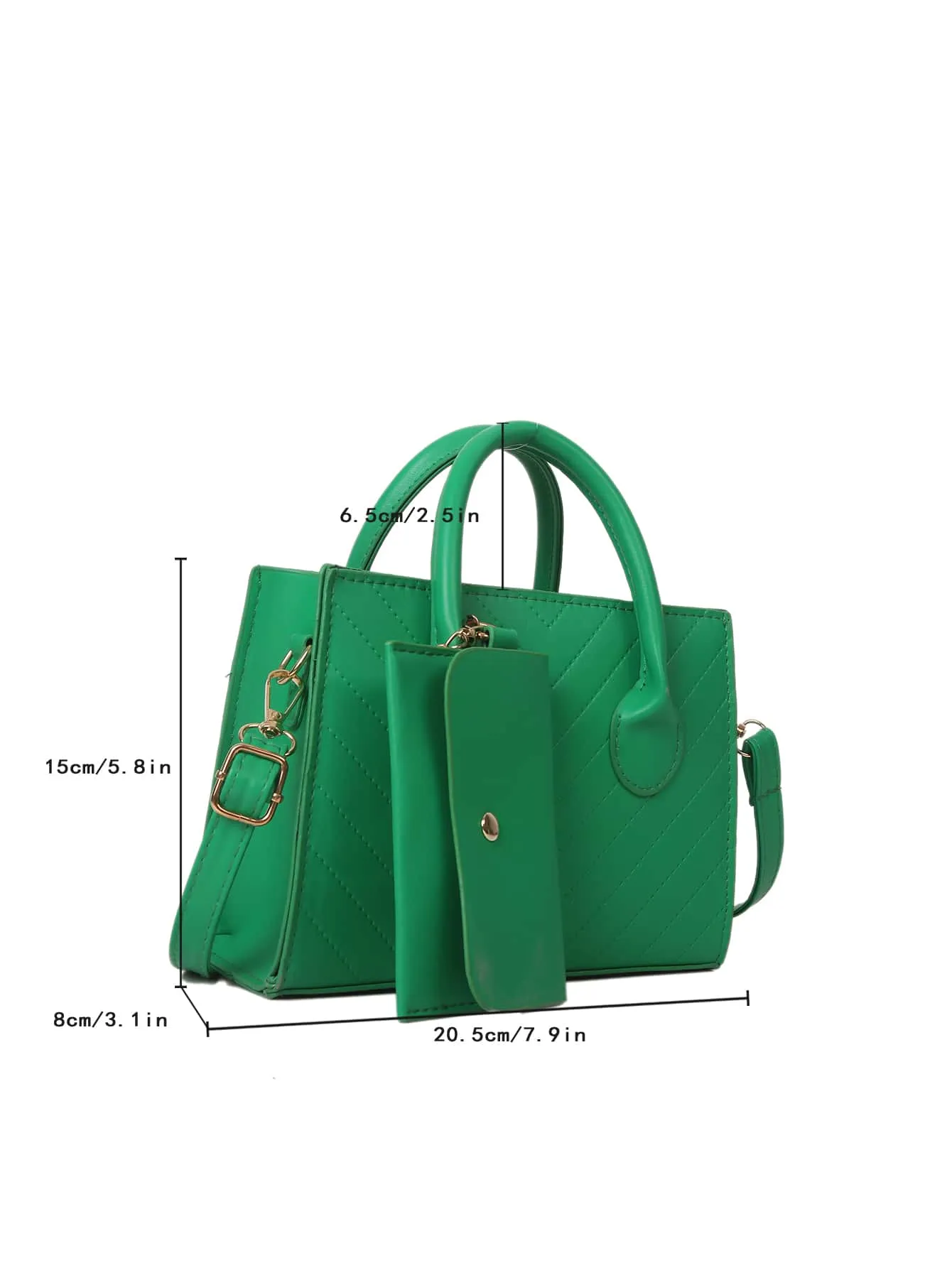 Double Handle Square  CLASSY Bag