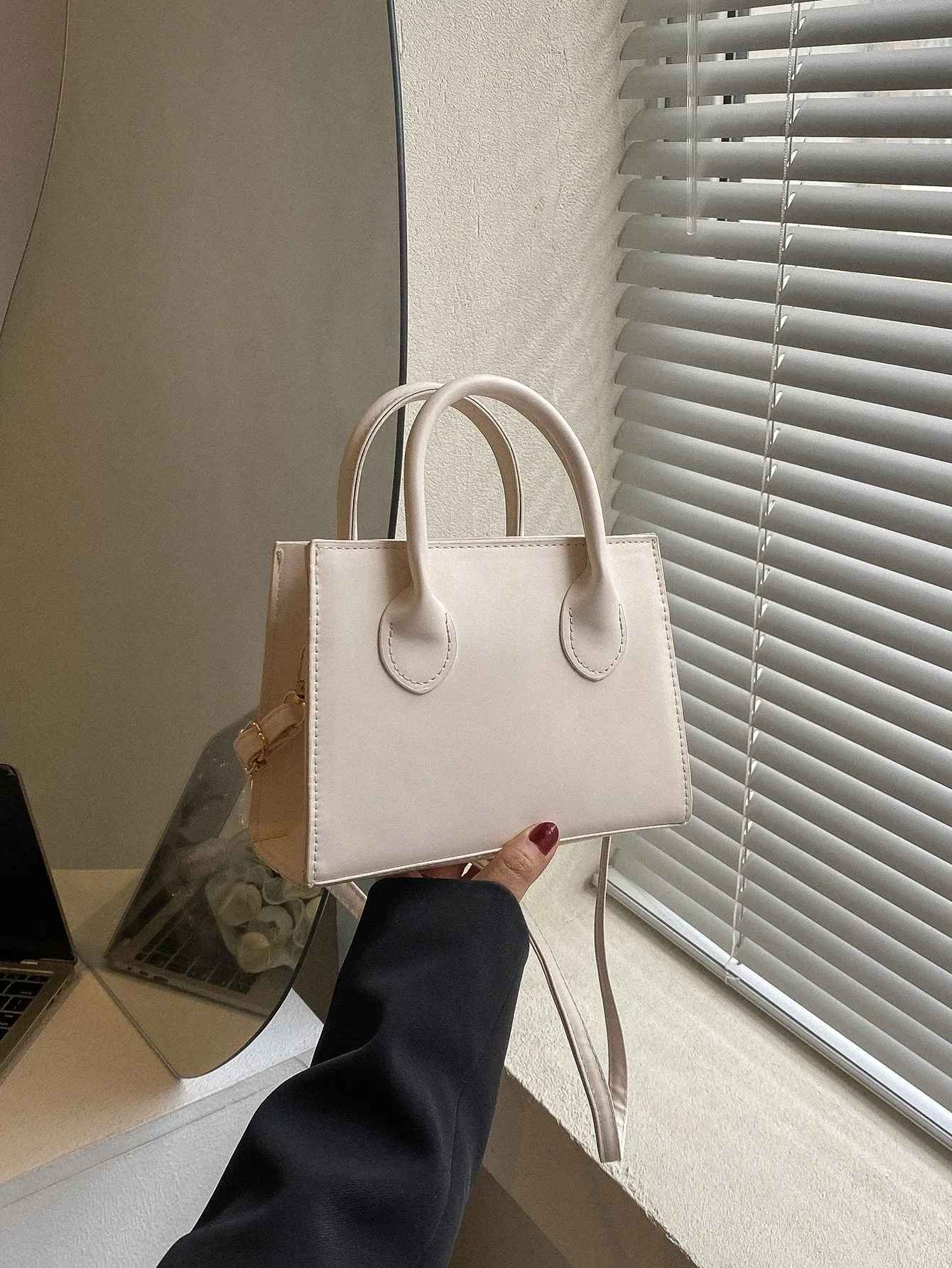 Double Handle Square  CLASSY Bag