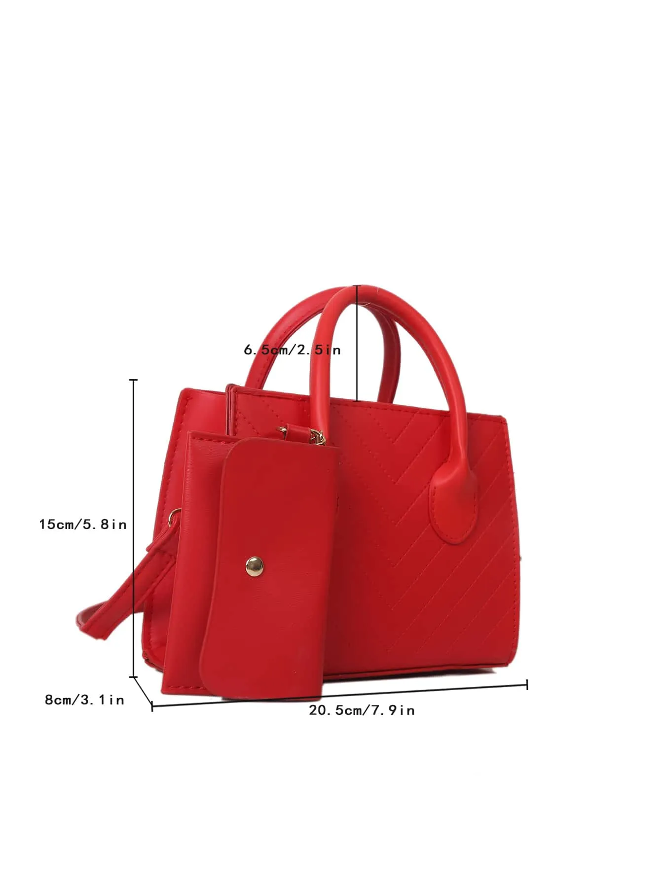 Double Handle Square  CLASSY Bag