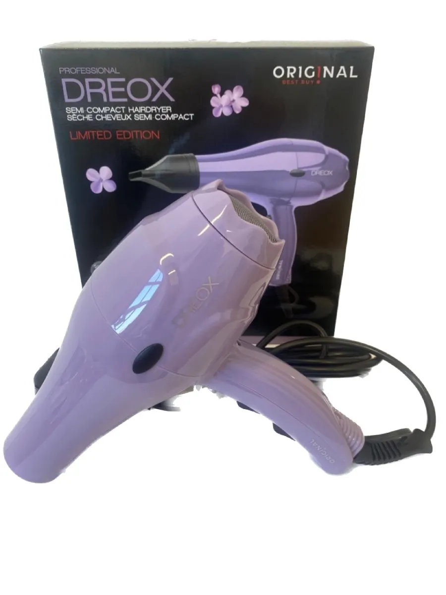 Dreox Professional Semi-Compact Hairdryer Lilac