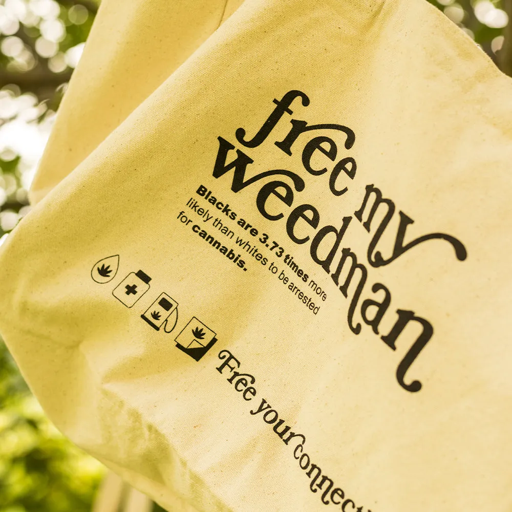 Free My Weedman Oversized Tote