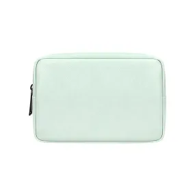 Genuine Leather Clutch Wallet Cell Phone Purse-Green