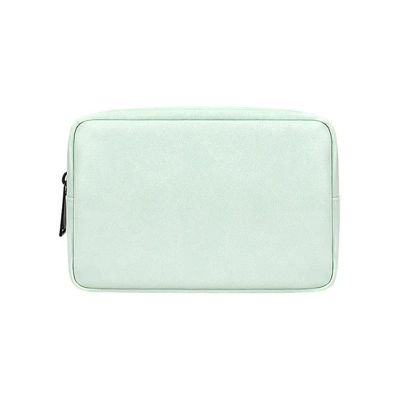 Genuine Leather Clutch Wallet Cell Phone Purse-Green