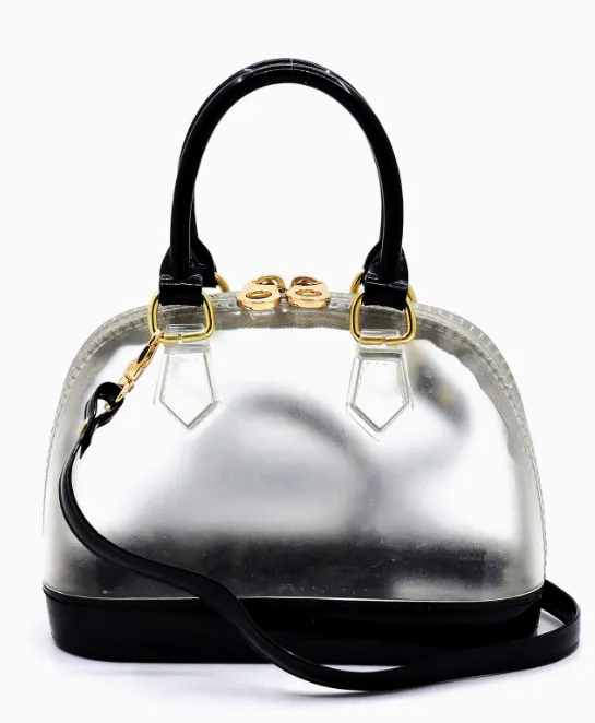 Gradient Dome Jelly Mini Clutch
