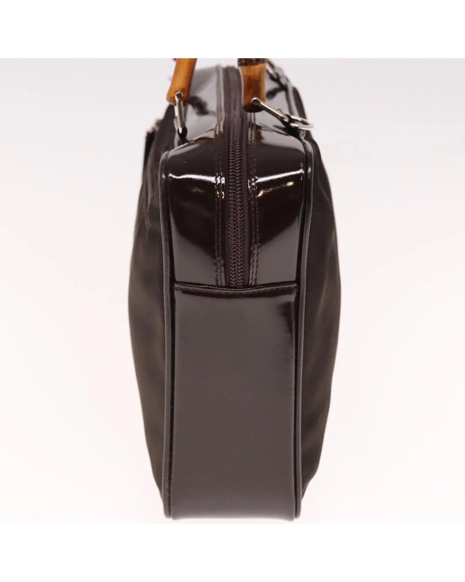 Gucci Bamboo Top Handle Bag Brown