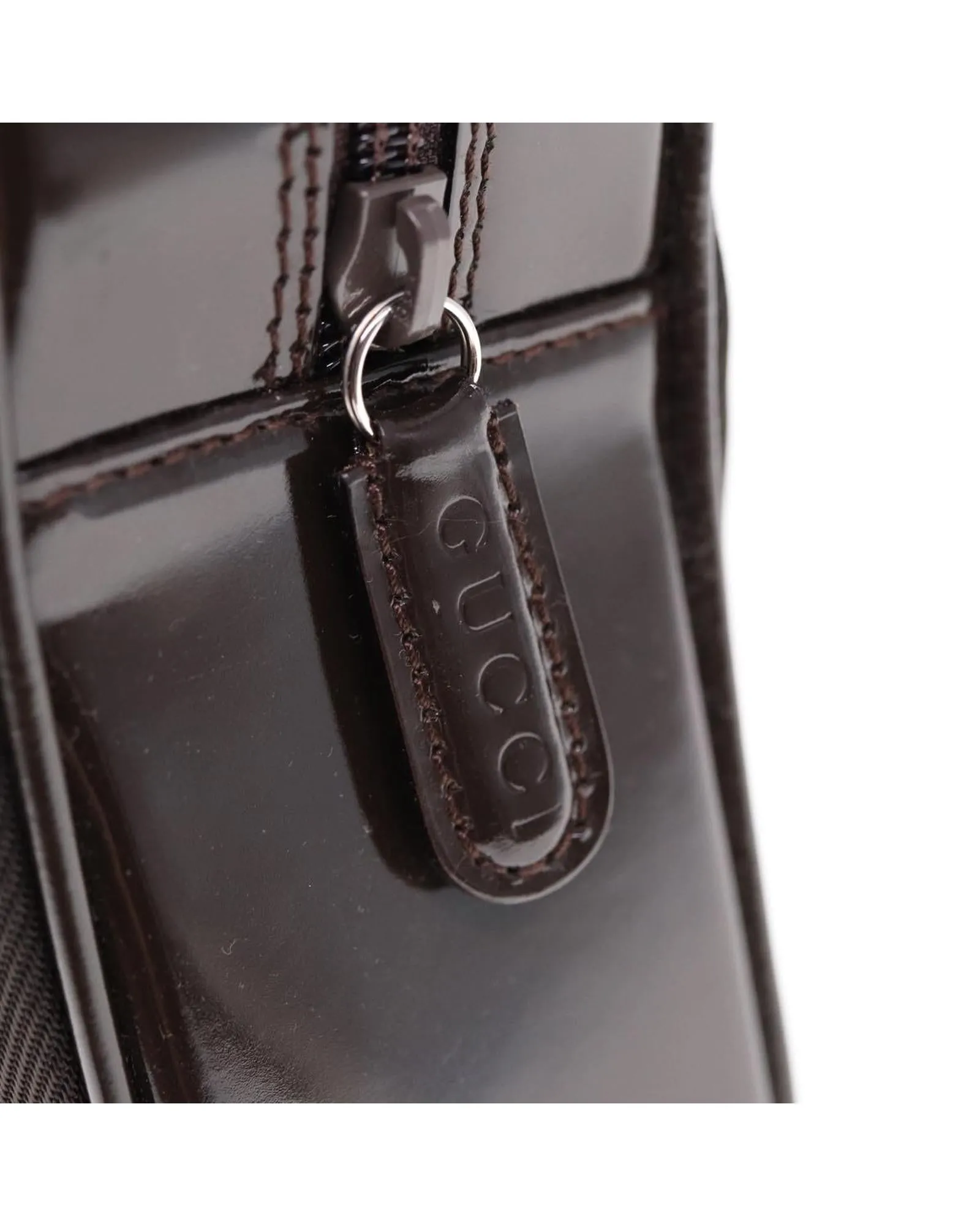 Gucci Bamboo Top Handle Bag Brown