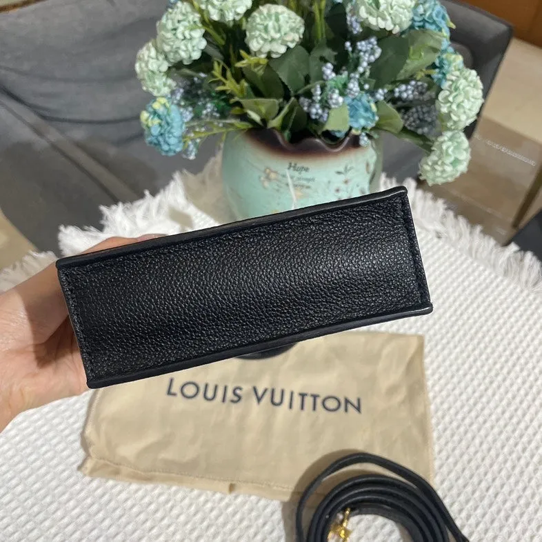 Louis Vuitton Black Monogram Mini Tote Bag