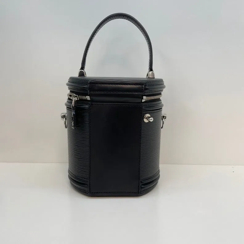 Louis Vuitton Cannes Black Epi Leather Crossbody Bag