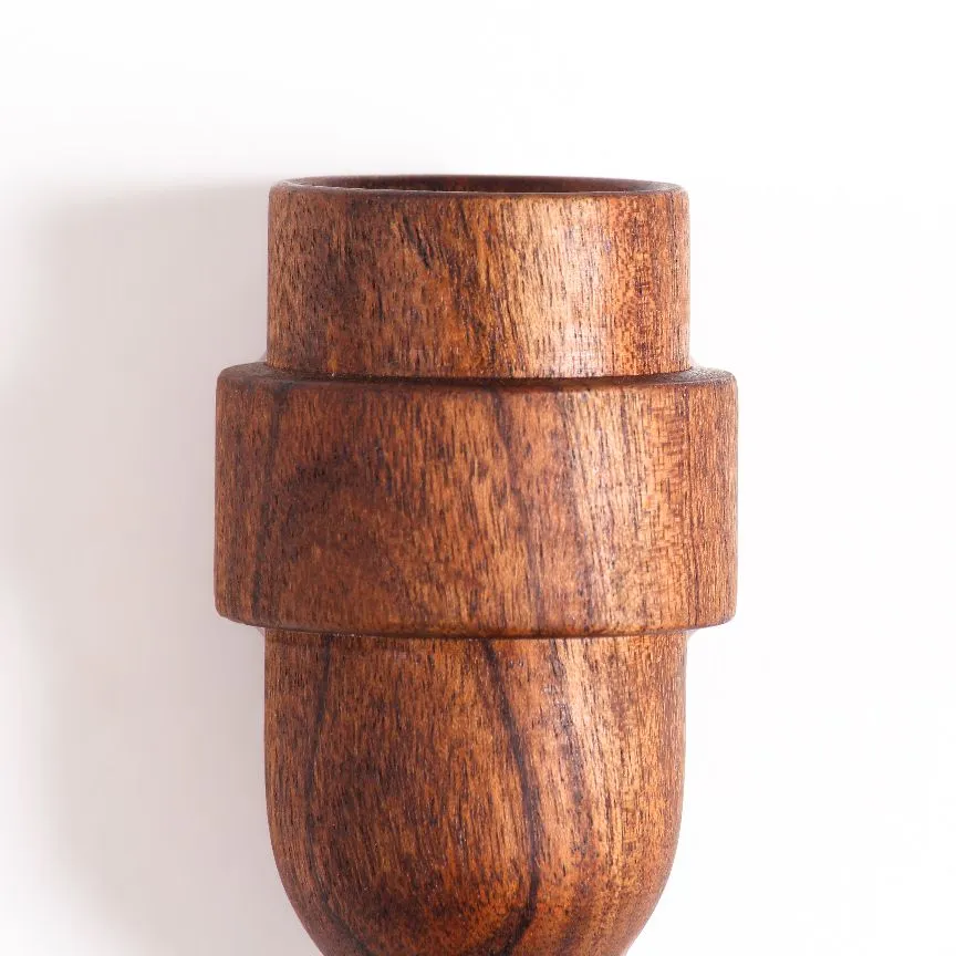 Magnetic Pen & Key Holder | Wooden Wall Holder | Hand-Crafted Wall Accent