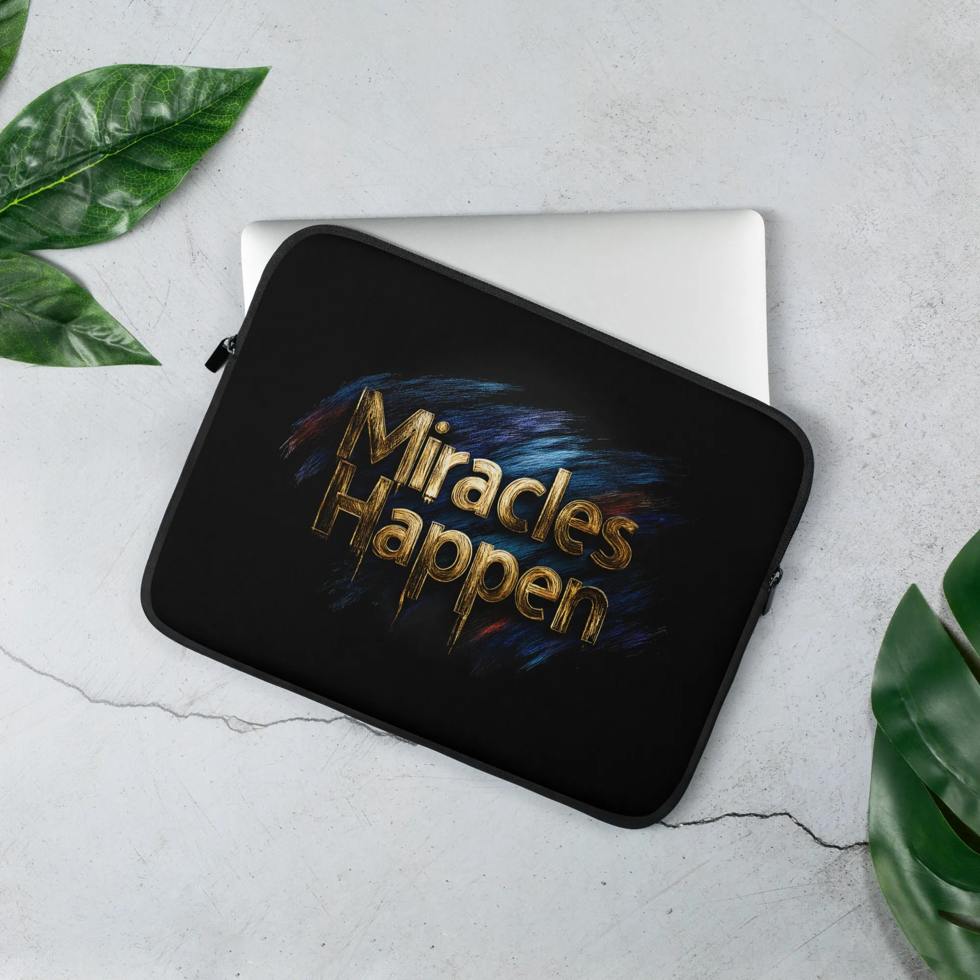 Miracles Happen: Infinite Possibilities Laptop Sleeve