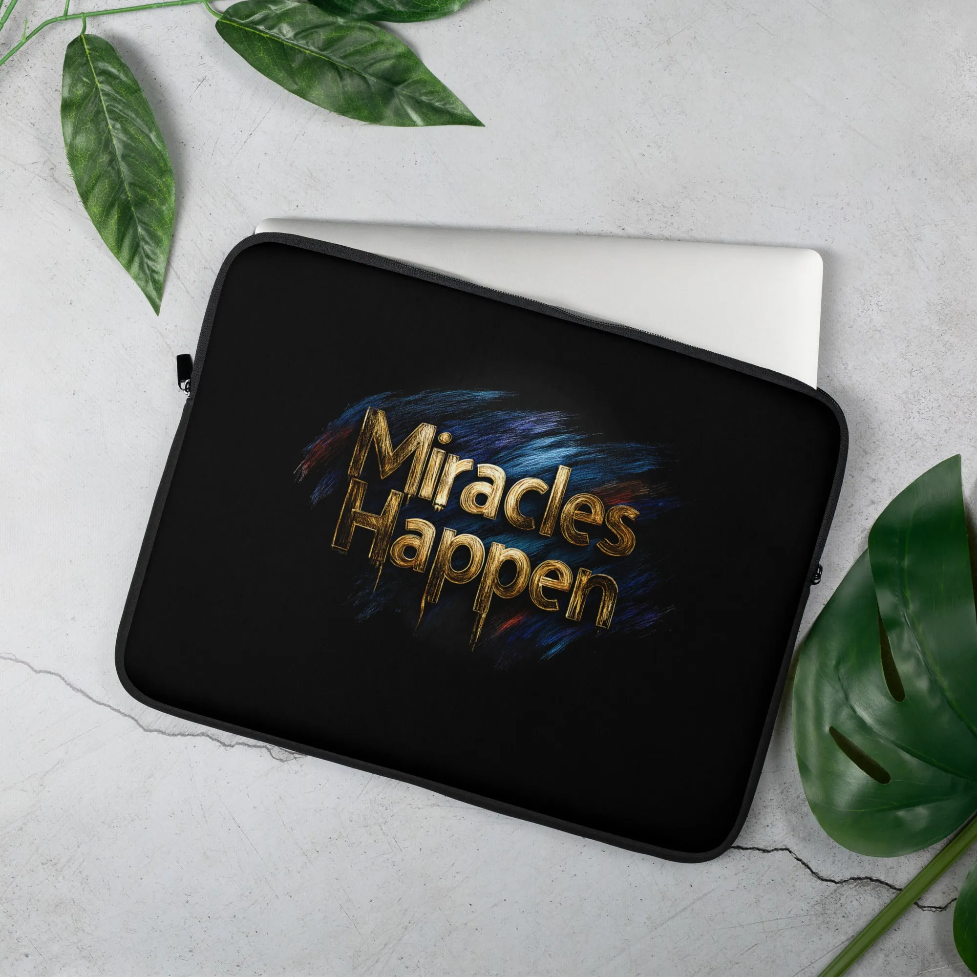 Miracles Happen: Infinite Possibilities Laptop Sleeve