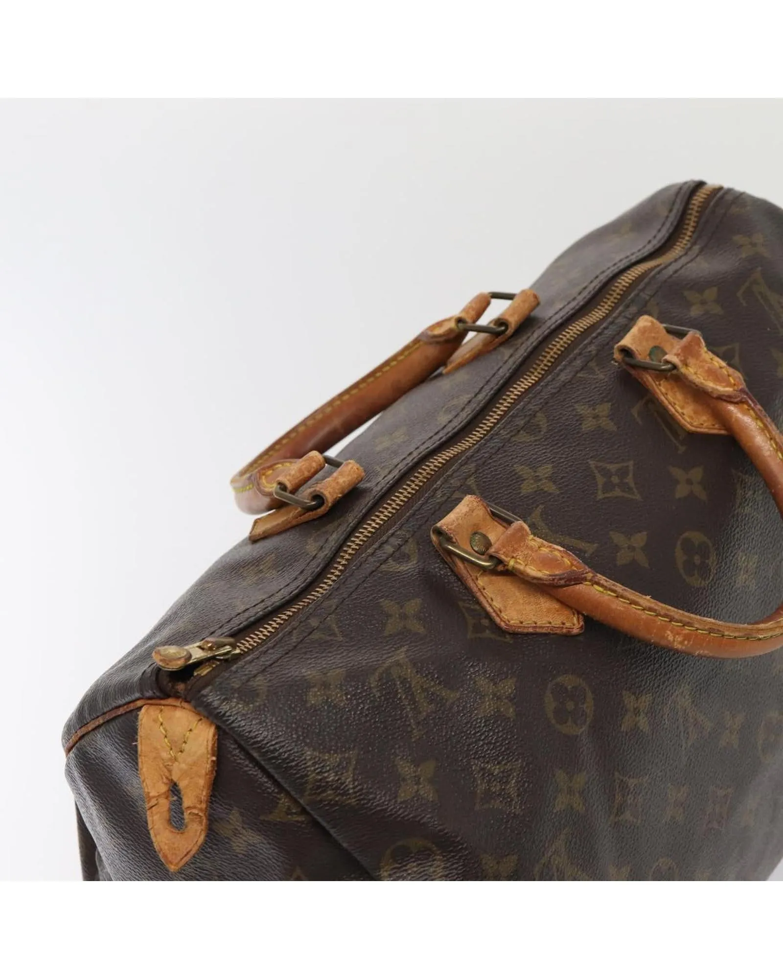 Monogram Canvas Speedy 35 Hand Bag with Top Handles