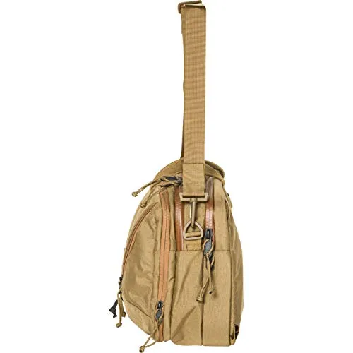 MYSTERY RANCH 3 Way Briefcase - Carry as Tote, Backpack and Shoulder Bag, Coyote