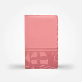 Ode to the Islands Travel Wallet (Blush/Brown)