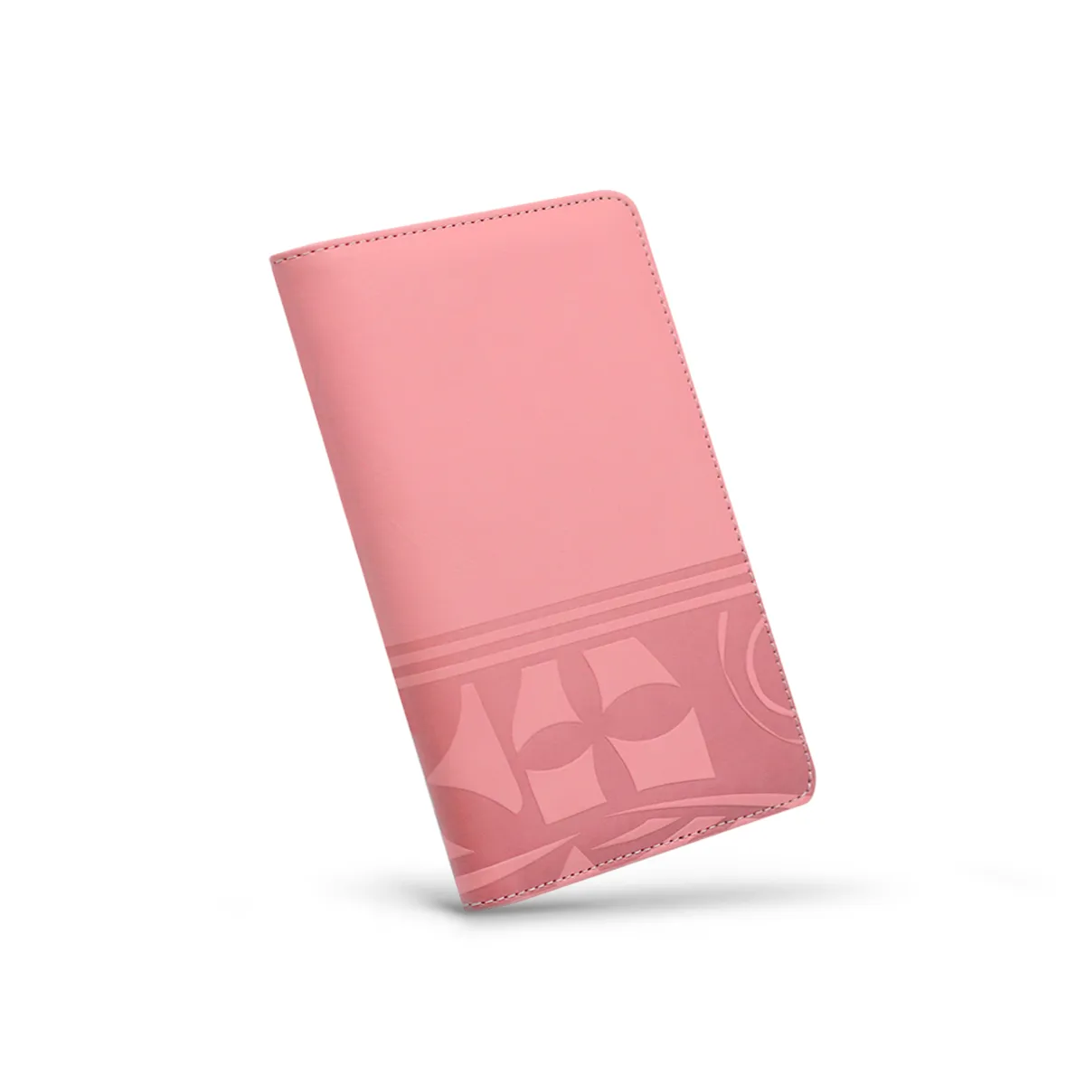 Ode to the Islands Travel Wallet (Blush/Brown)