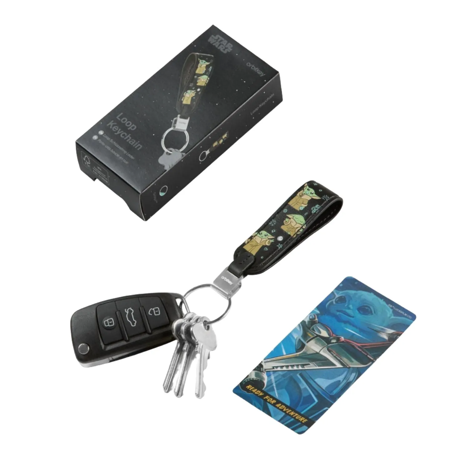 Orbitkey Star Wars Loop Keychain Leather