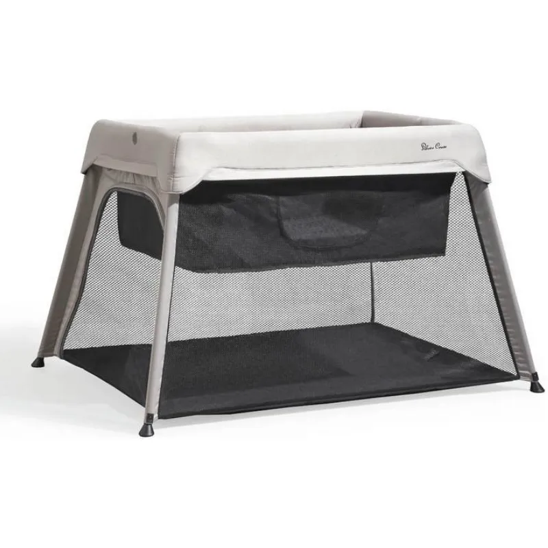Silver Cross Slumber Travel Cot - Stone