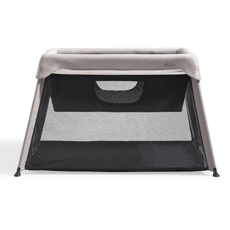 Silver Cross Slumber Travel Cot - Stone