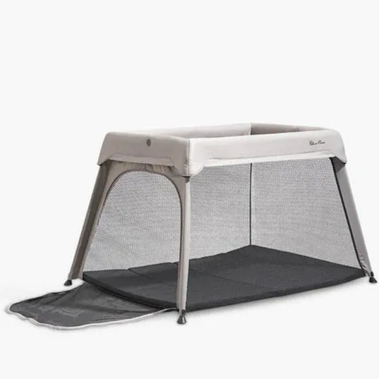 Silver Cross Slumber Travel Cot - Stone