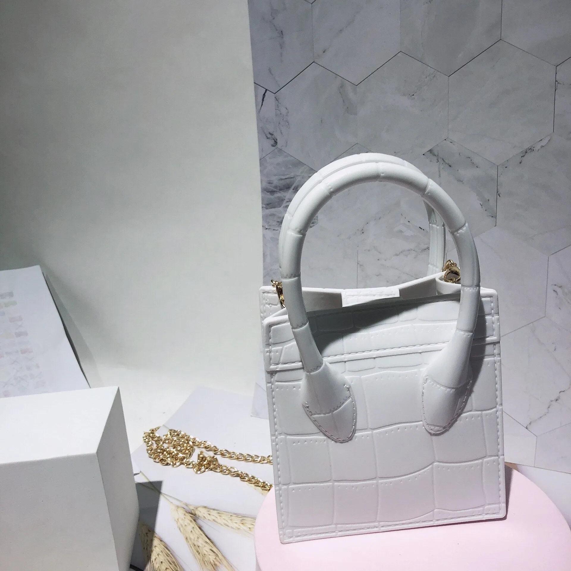 Summer Women's Purses and Handbags Mini Shoulder Bag Jelly PVC Crossdoby Messenger Bags for Women 2021 Luxury Cluth Tote Bag