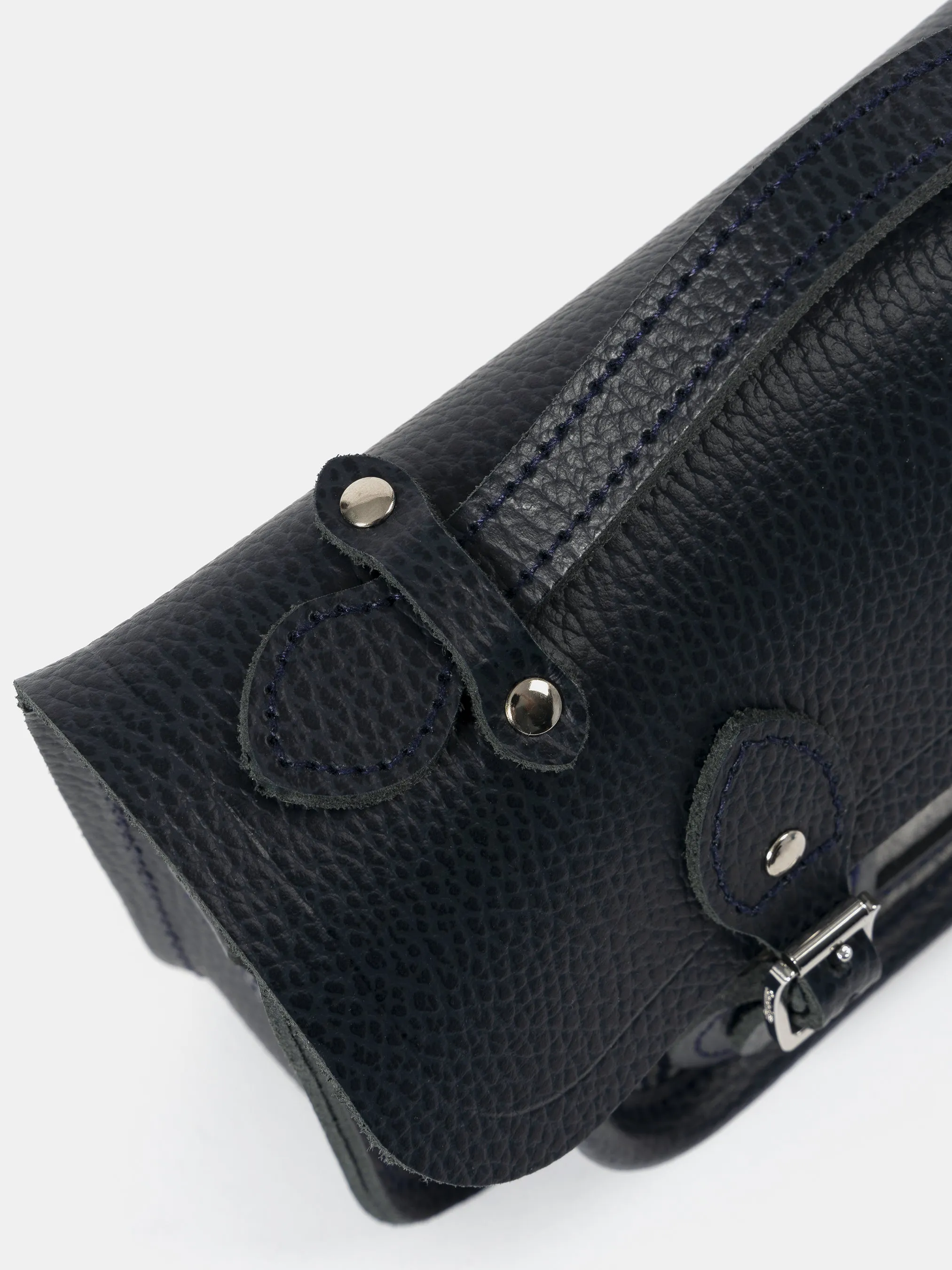 The Mini - Navy Celtic Grain & Gloverall Grey Check